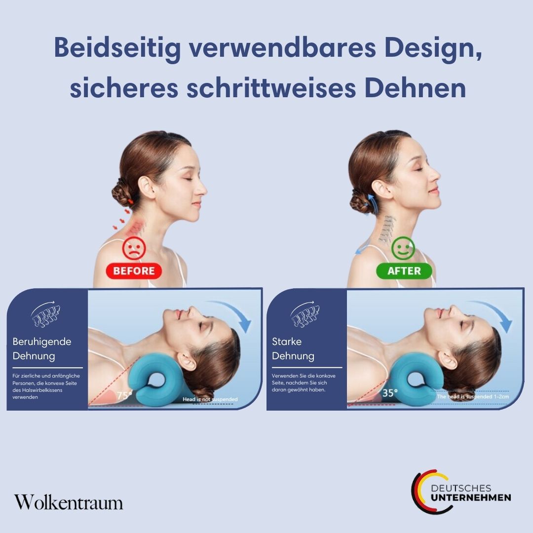 Wolkentraum ErgoCloud Nacken-Traktionskissen