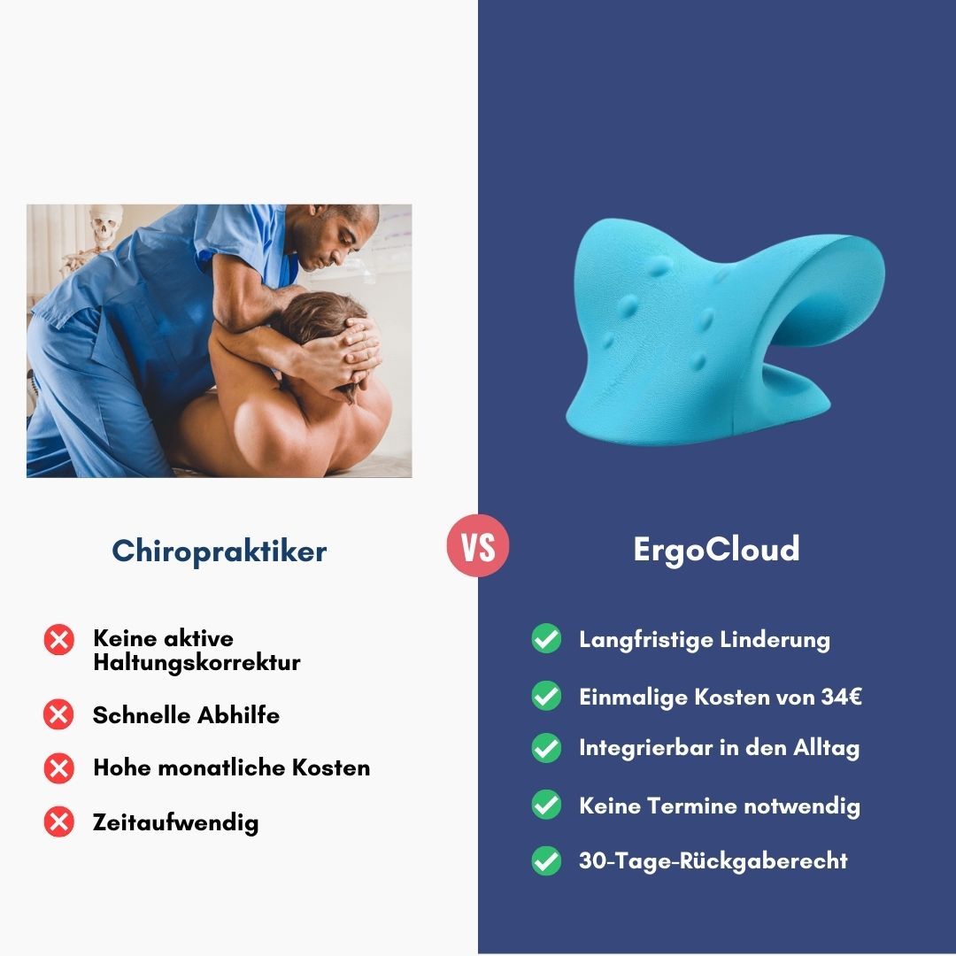 Wolkentraum ErgoCloud Nacken-Traktionskissen