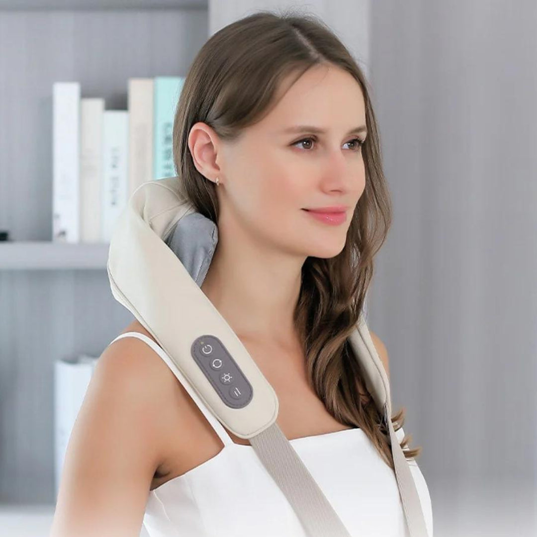 Wolkentraum Shiatsu RelaxHeat Nacken- und Rücken-Massagegerät
